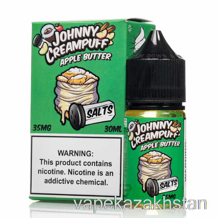 Vape Smoke Apple Butter - Johnny Creampuff Salts - 30mL 35mg
